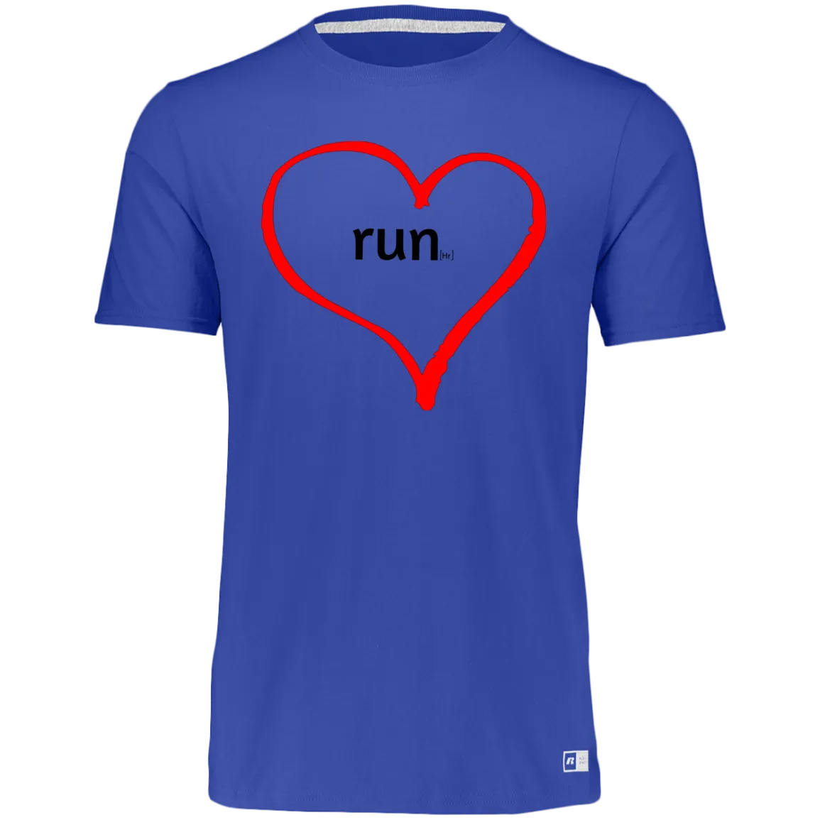 Run Heart - Essential Dri-Power Tee