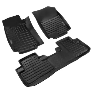 Season Guard 3D Floor Mat Liner, Honda CR-V 2012-2017 Front and Rear Seat 3pc