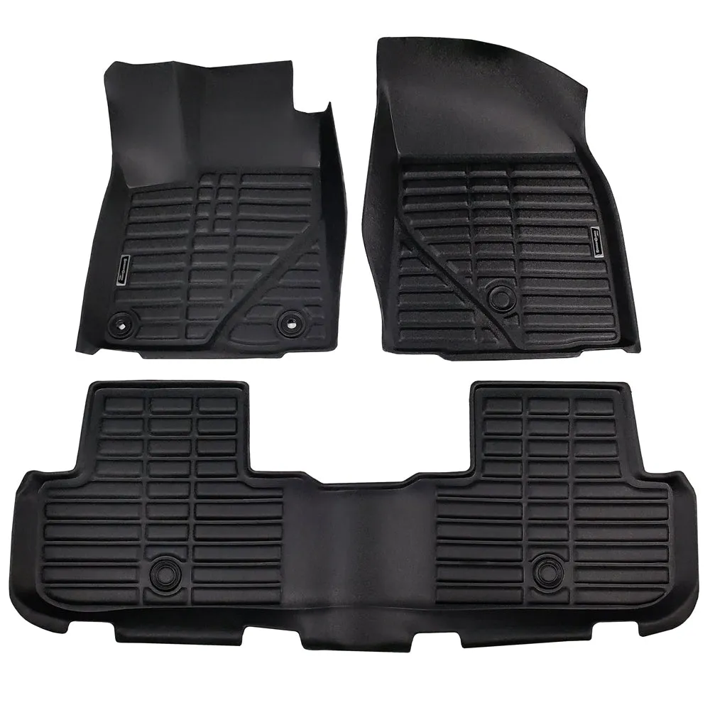 Season Guard Floor Mat Liner, Toyota Highlander 2015-2019  Front and Rear Seat 3pc