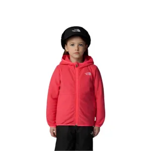 The North Face Kids Glacier F/Z Hoodie Radiant Poppy