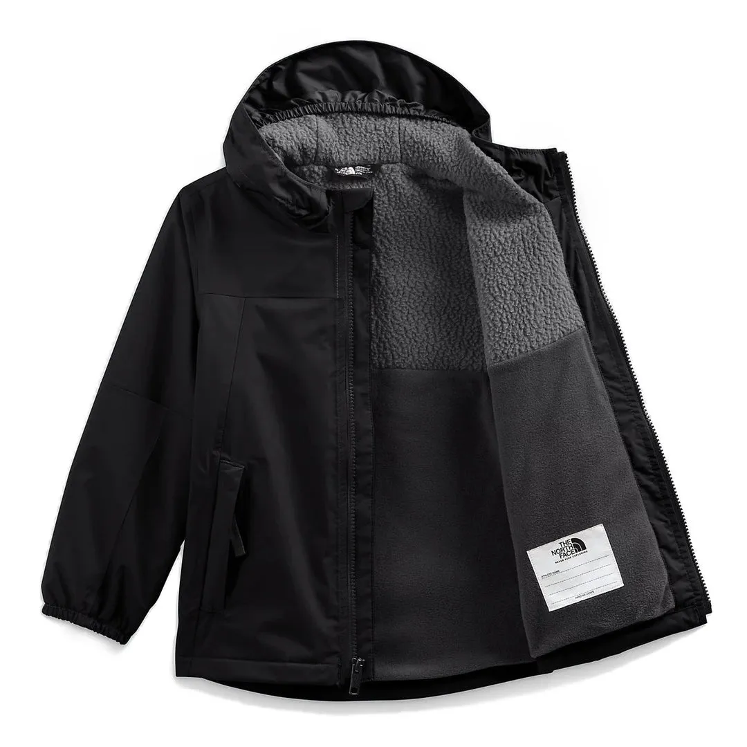 The North Face TNF Black Warm Storm Toddler Rain Jacket