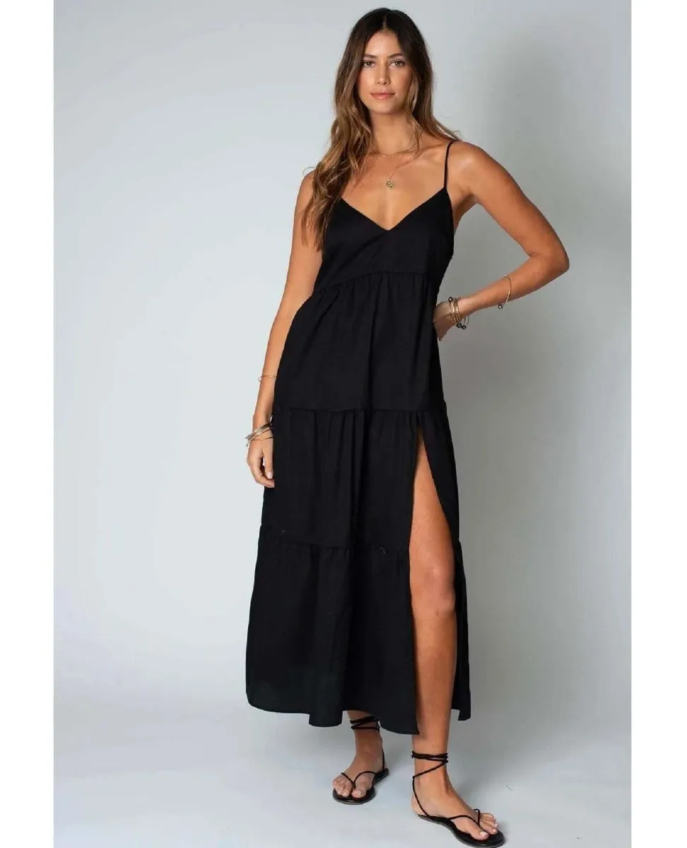 The Try Me Maxi Dress Black