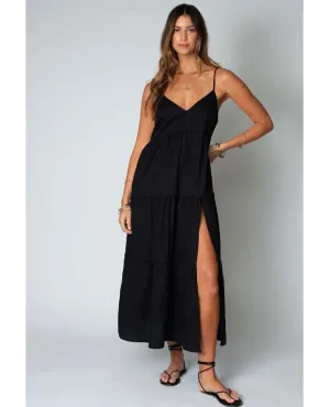 The Try Me Maxi Dress Black