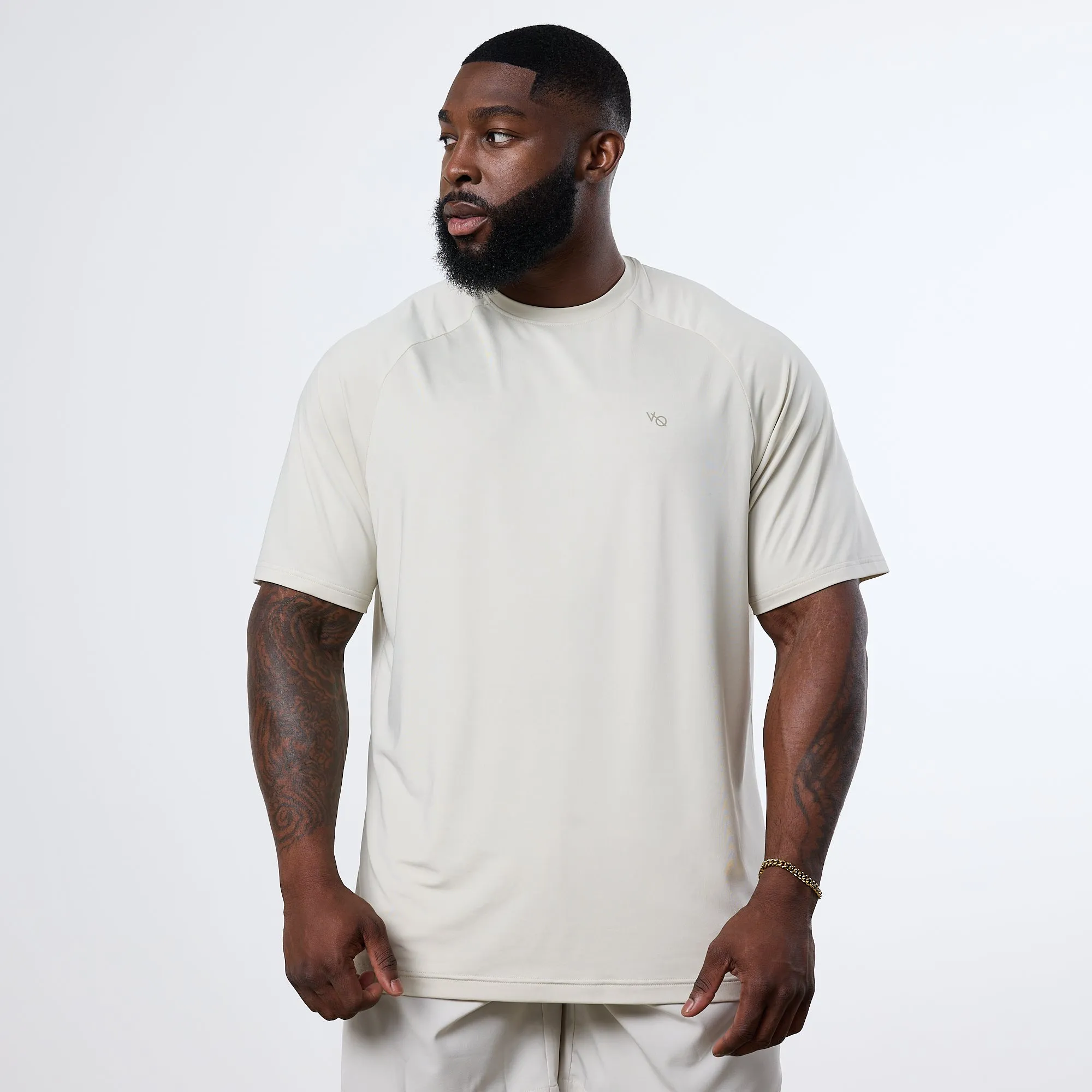 Vanquish Essential Stone Performance Oversized T Shirt