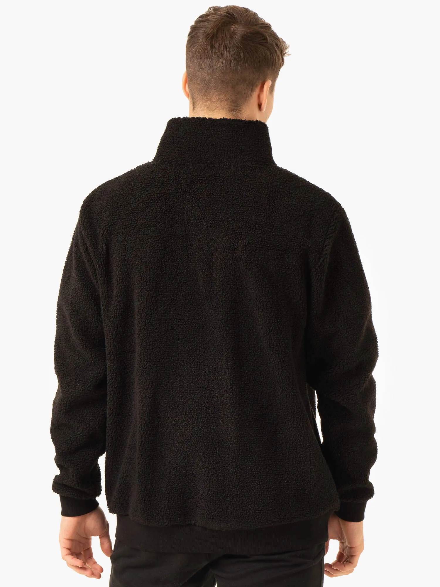 Vital Polar Fleece Half Zip - Black