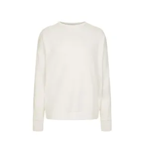 WHITE ESSENTIAL SWEATSHIRT