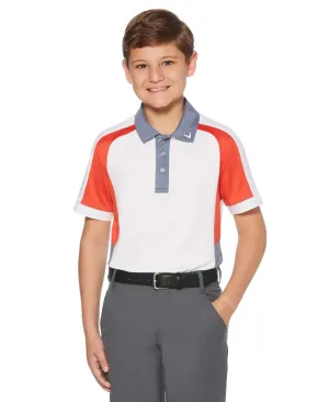 Youth Callaway Color Block Polo